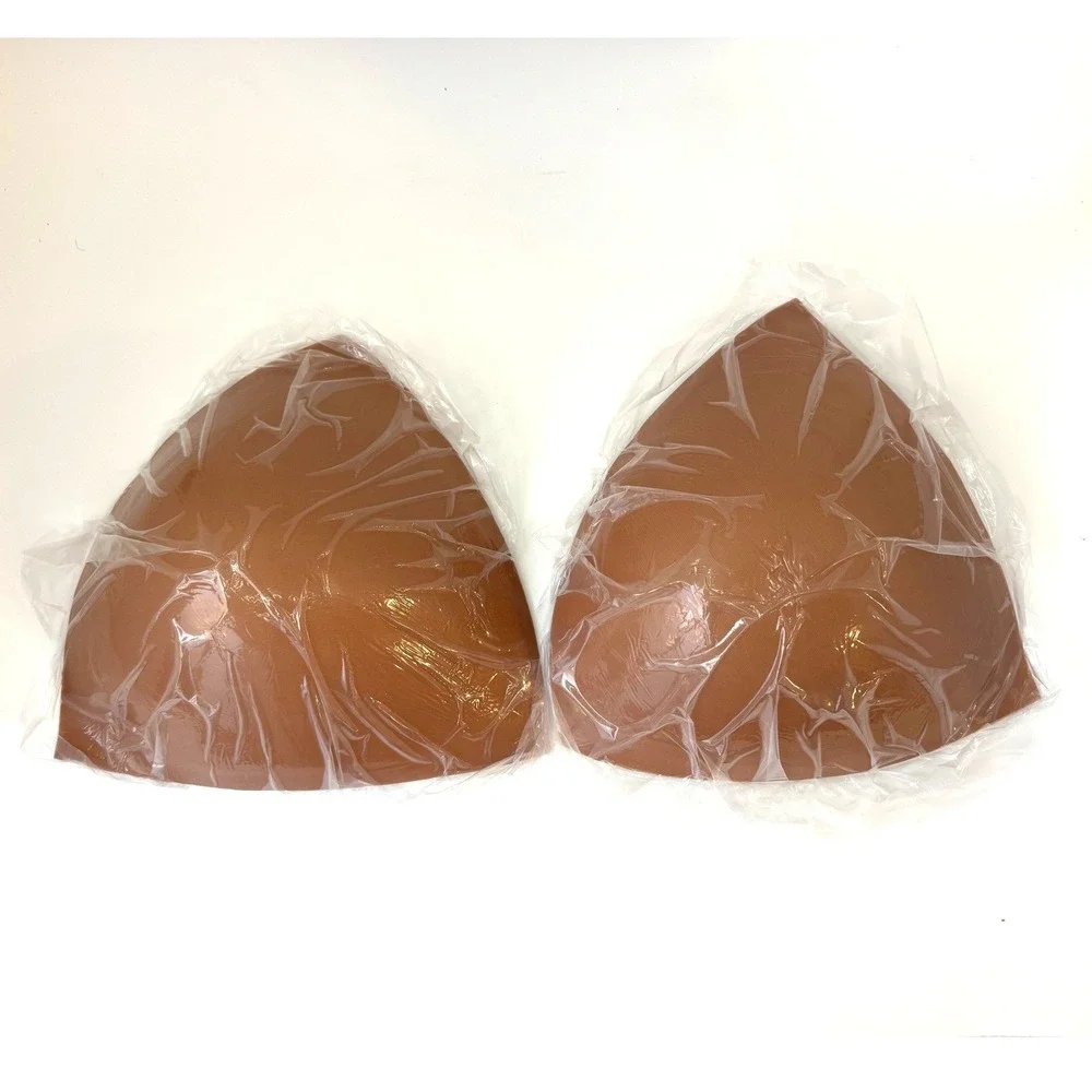 BOOMBA Invisible Lift Inserts Caramel 2XL Double Sided Adhesive Bra NEW Open Box
